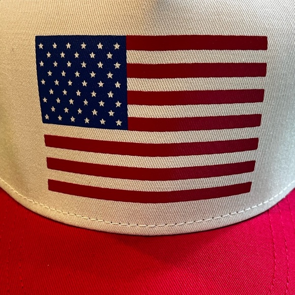 NEW American Needle Sinclair USA American Flag Cotton/Mesh Baseball Hat - Picture 2 of 9